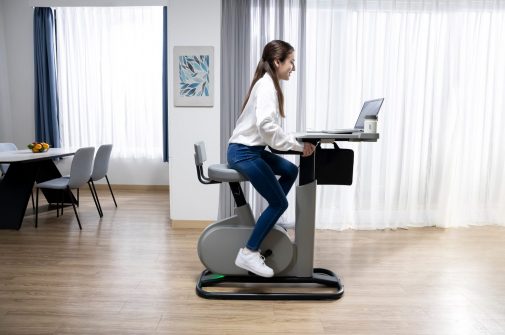Acer eKinekt Fahrrad Schreibtisch Greentech CES