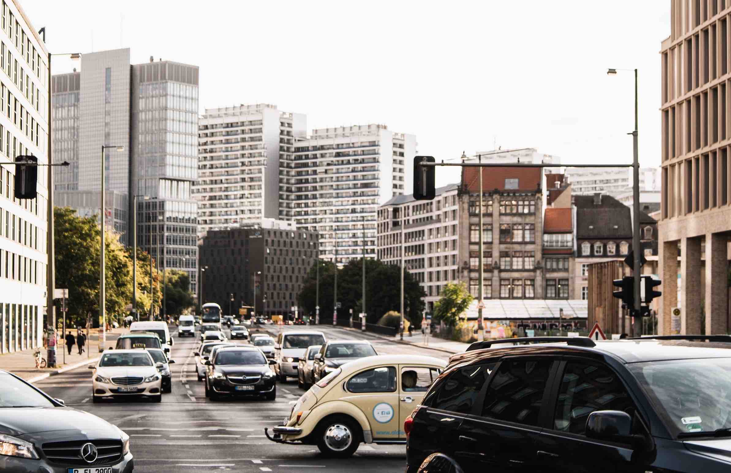 Car traffic in Berlin photo Felix via Unsplash
