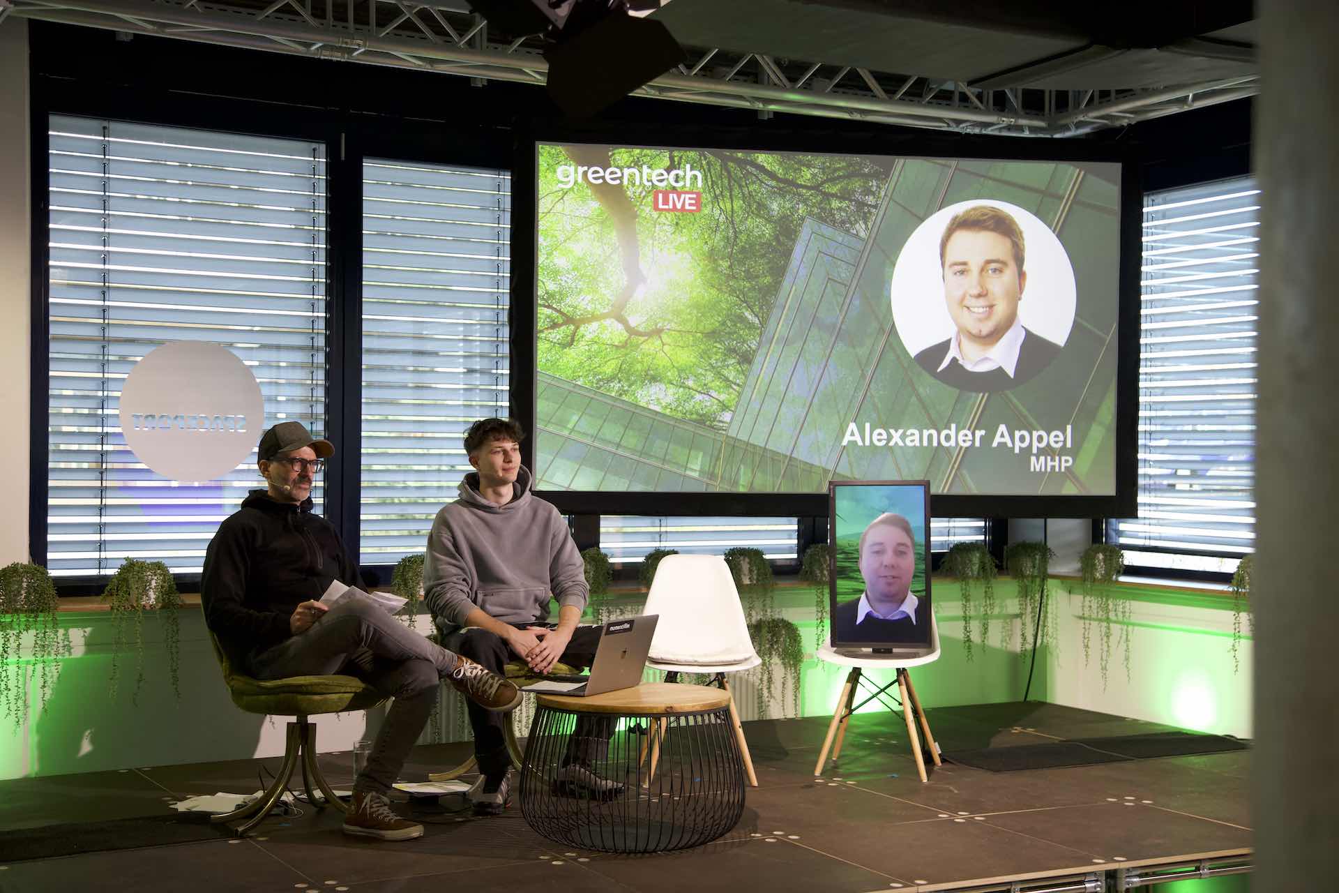 Greentech Live Conference Alexander Appel 1
