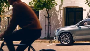Plugin Hybrid Electric Mercedes Car